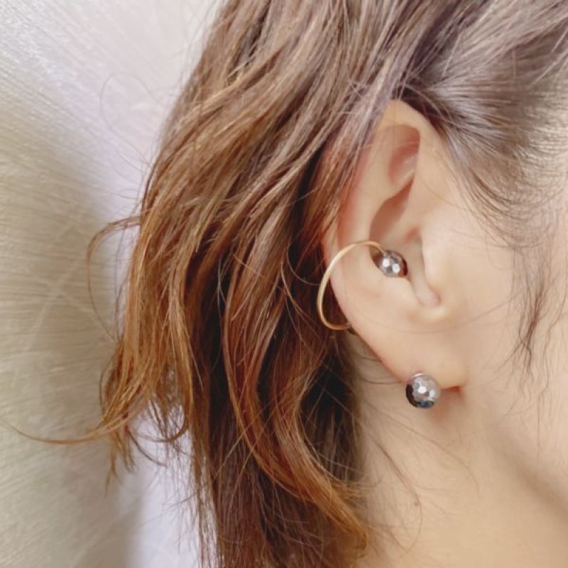 画像5: テラヘルツピアス （サファイア／ガーネット） (5)