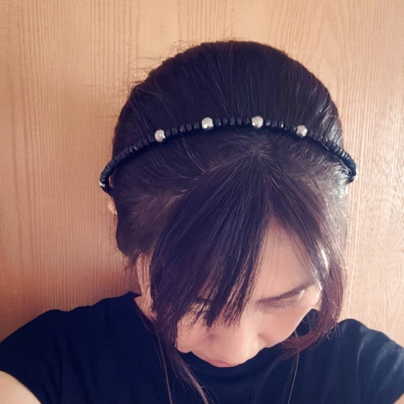 画像4: テラヘルツ・チョーカー（オニキス／水晶） (4)